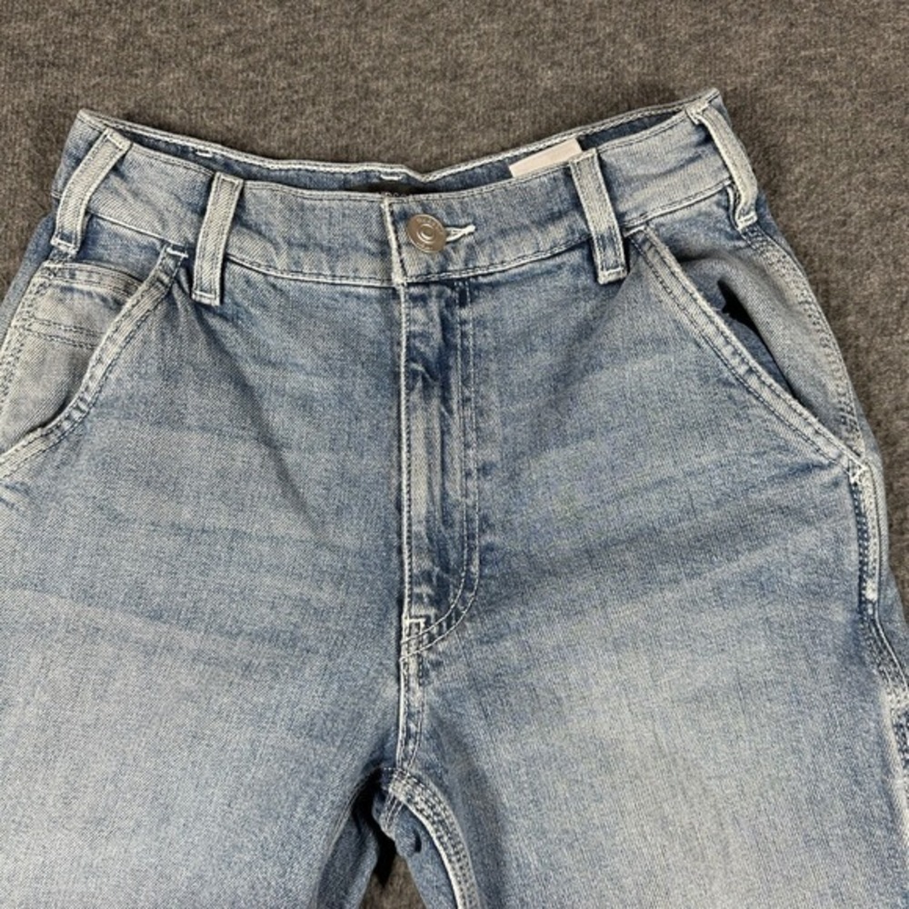 Hudson Holly‎ Carpenter Jeans Womens 24 Light Wash Denim - Picture 2 of 13